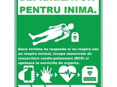 Placuta pentru defibrilator pentru inima